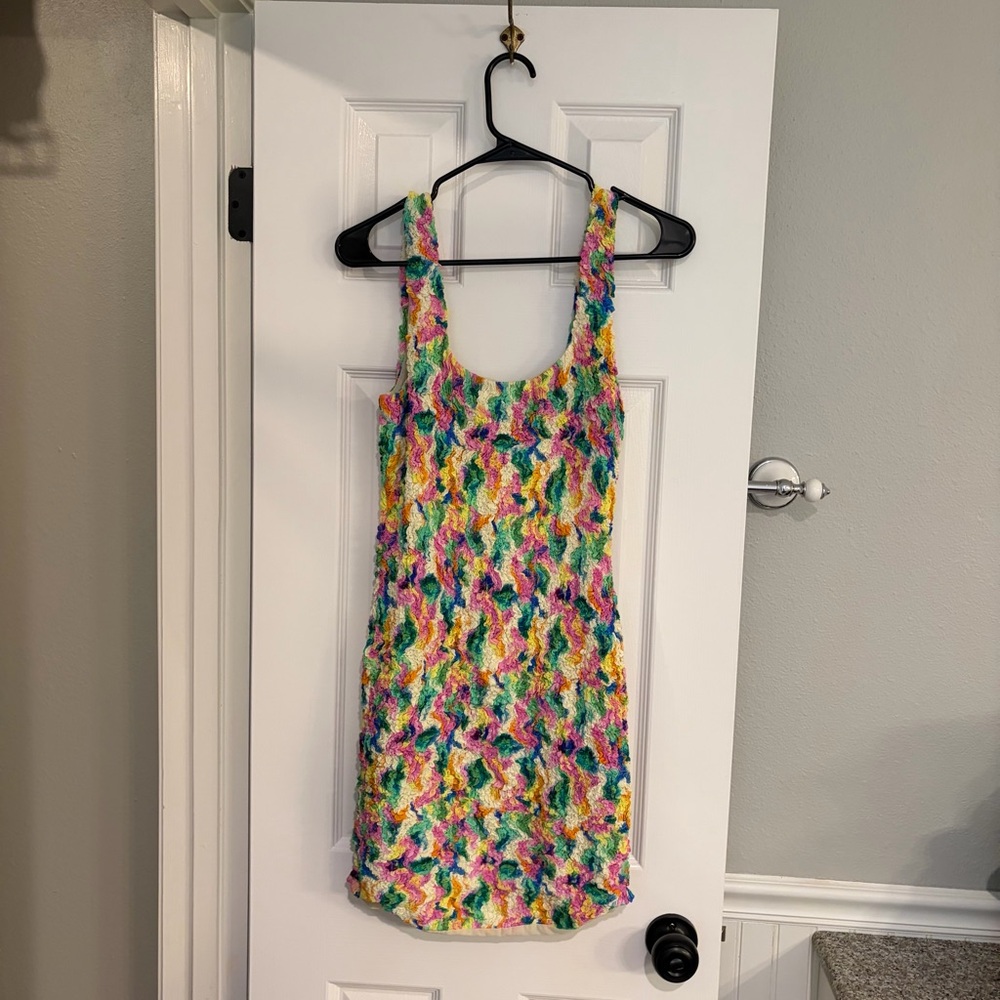 ASTR the Label Dolcetto Mini Dress Abstract Print Medium NWOT - Picture 8 of 8